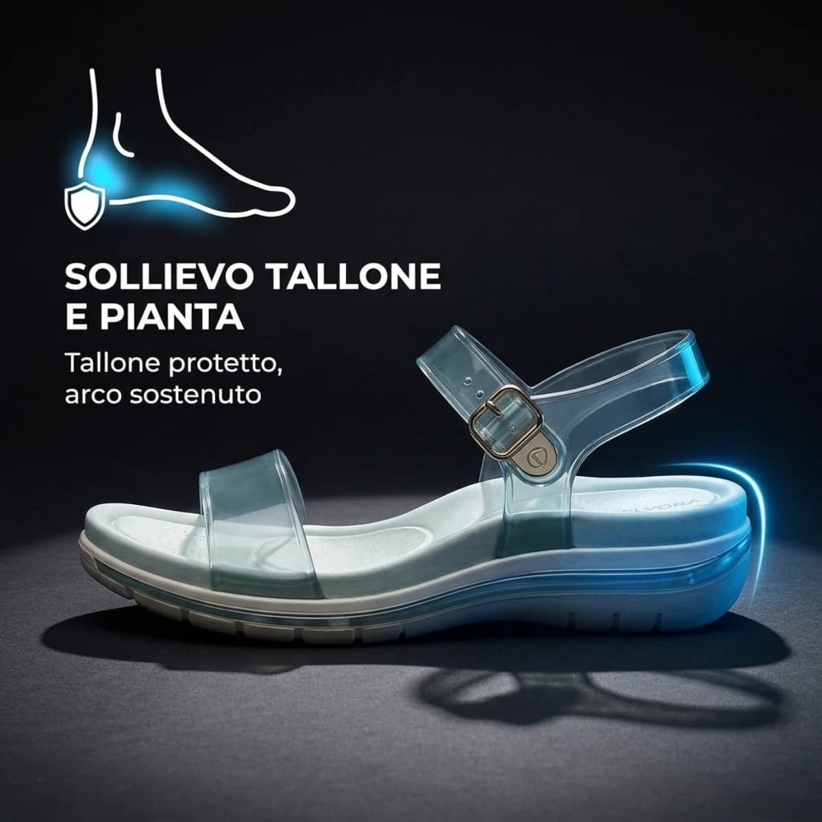 Sollievo per fascite plantare e dolore al tallone